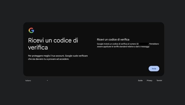 Cancellare account Gmail senza password