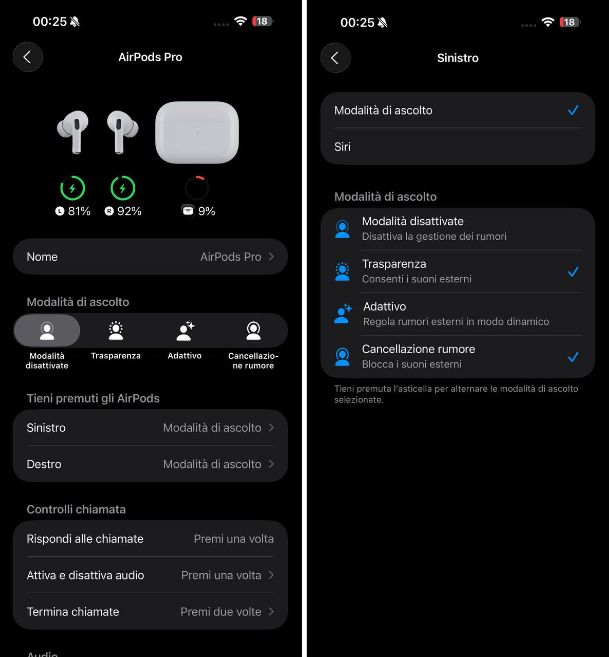 Come attivare Siri con le AirPods