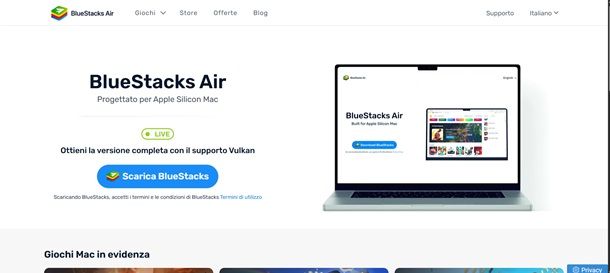 bluestacks air