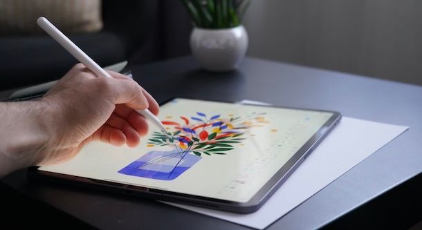 Disegnare su iPad Pro