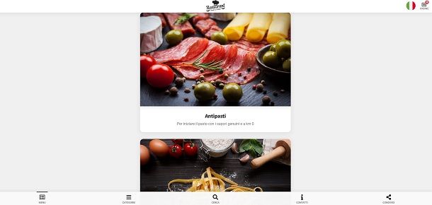 Siti per ristorante