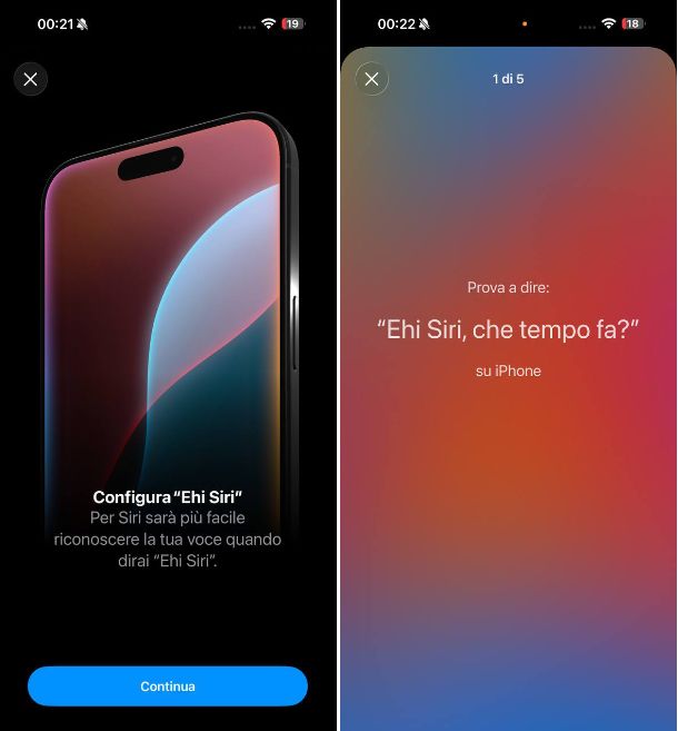 Come attivare Siri con la voce