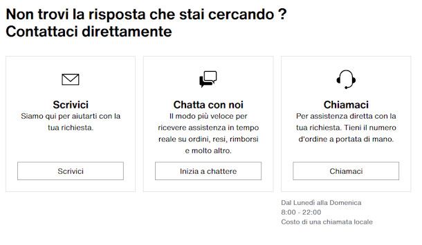 Contatti Zalando