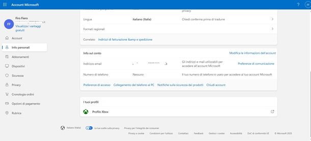account microsoft