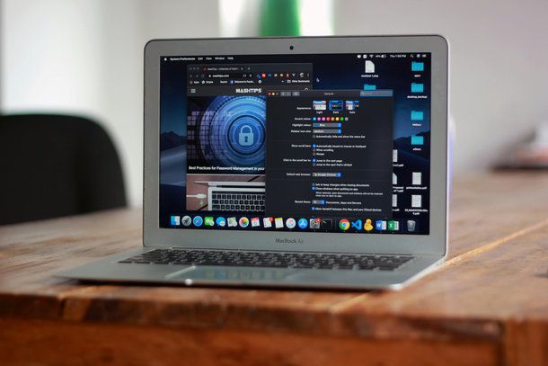 Computer con lucchetto