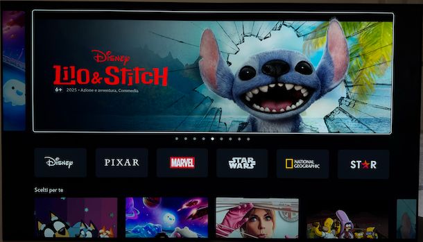 Utilizzare Disney Plus su Smart TV LG