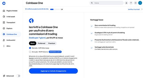 coinbase one