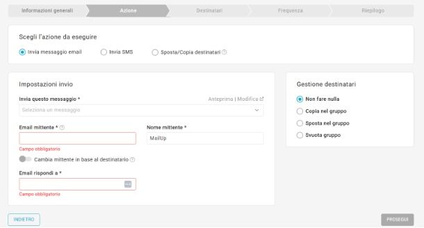 Come utilizzare i sistemi di automazione con MailUp