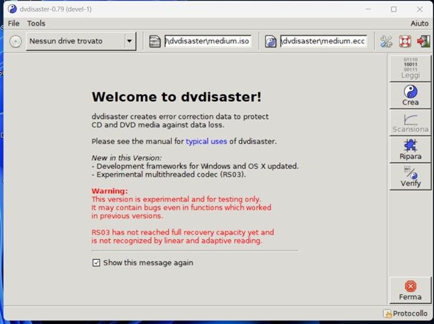 dvddisaster