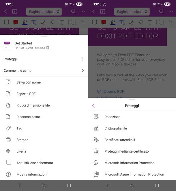 Foxit PDF Editor per Android
