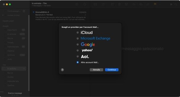 Account Mail macOS