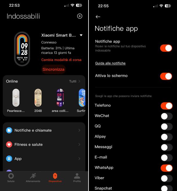 Come installare WhatsApp su smartband