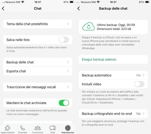 Backup WhatsApp