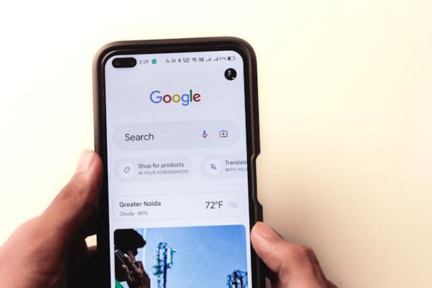 Browser smartphone