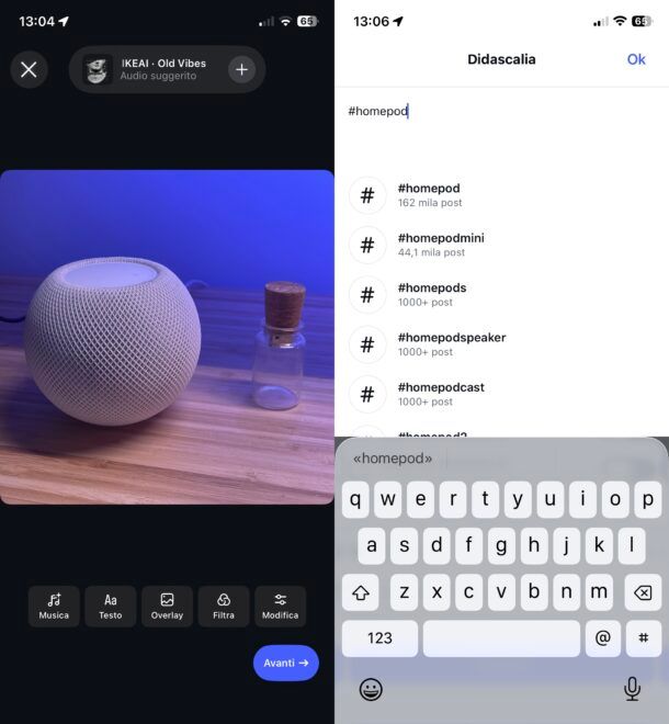 Come funzionano gli hashtag su Instagram