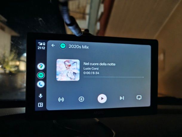 Spotify su Android Auto