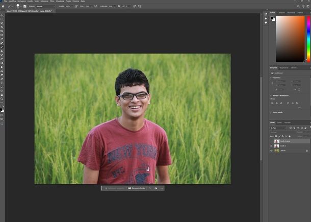 photoshop ombre copia soggetto 1