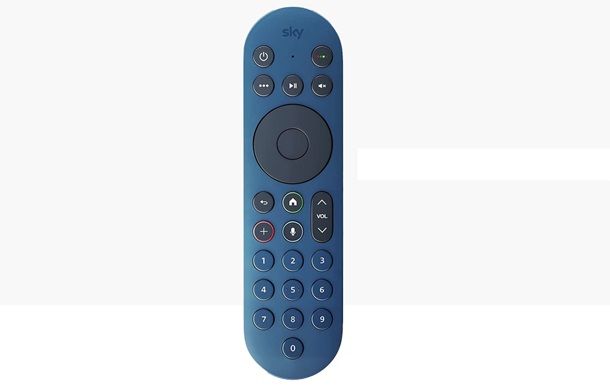 telecomando sky glass