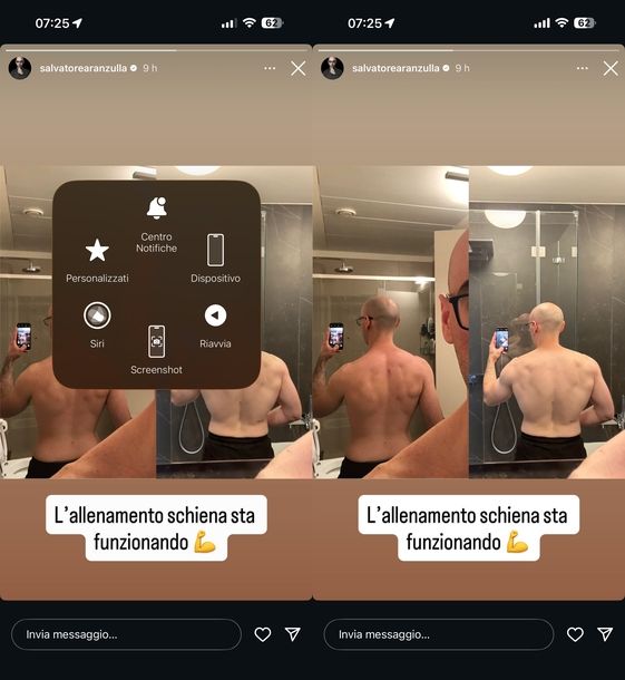 Salvare storie Instagram altri screenshot iOS