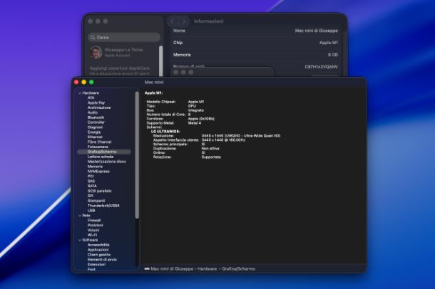 Come vedere che scheda video ho su Mac