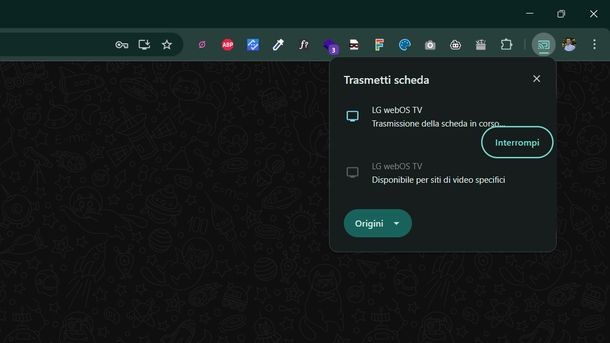 Collegare Telegram alla TV PC Windows
