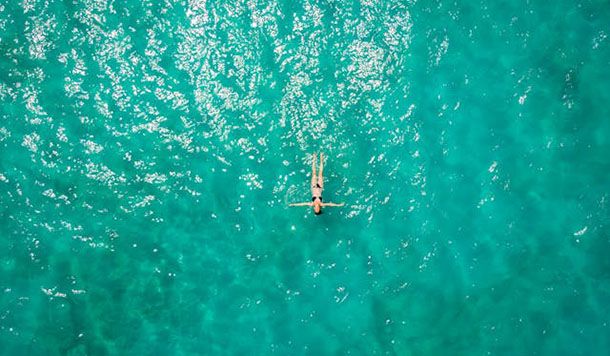 Ripresa dall'alto con drone