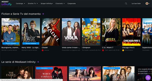 Mediaset Infinity