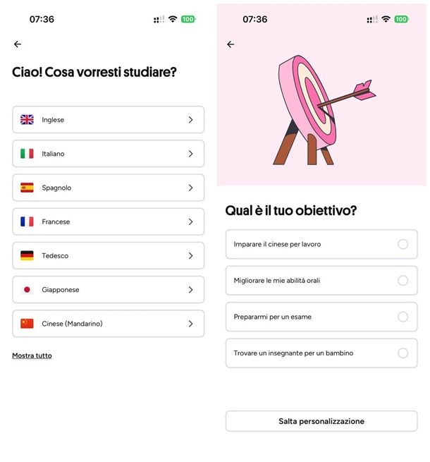 App per imparare il cinese