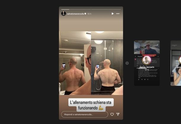 Salvare storie Instagram altri screenshot macOS