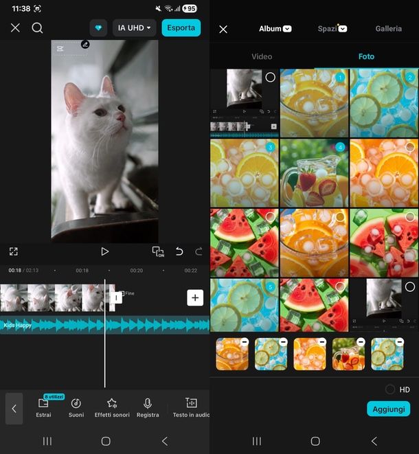 app per fare video con musica e foto
