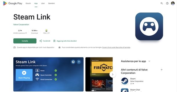 Scaricare Steam Link