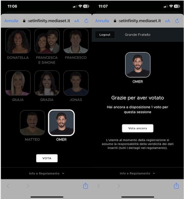 App Mediaset Infinity