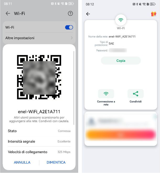Come vedere password WiFi salvate su Huawei