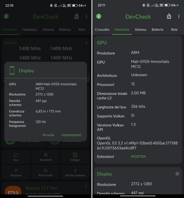 Come vedere che scheda video ho su Android
