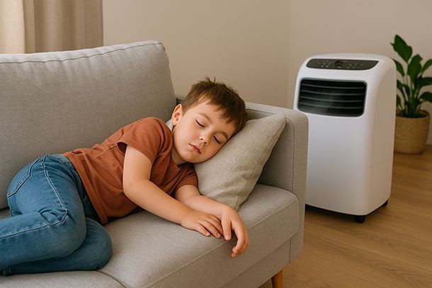 Climatizzatore portatile silenzioso