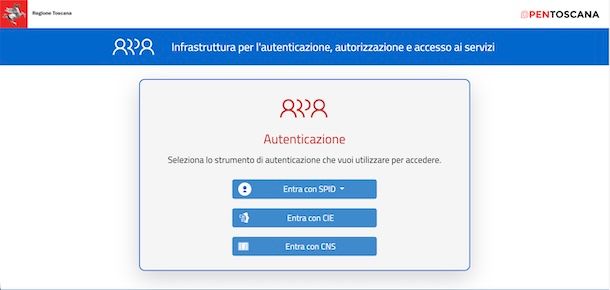Accedere al Fascicolo Sanitario