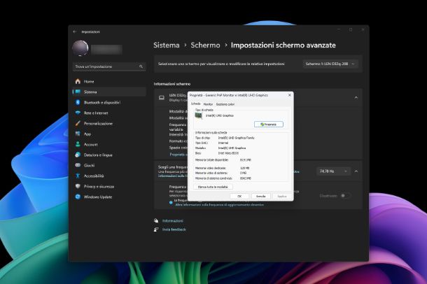 Impostazioni di Windows