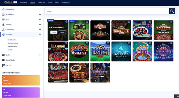 William Hill casinò