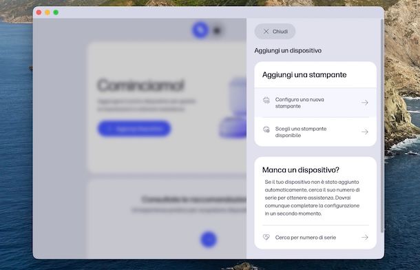 Configurare stampante HP
