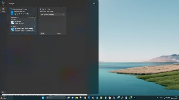 Widget Windows 11