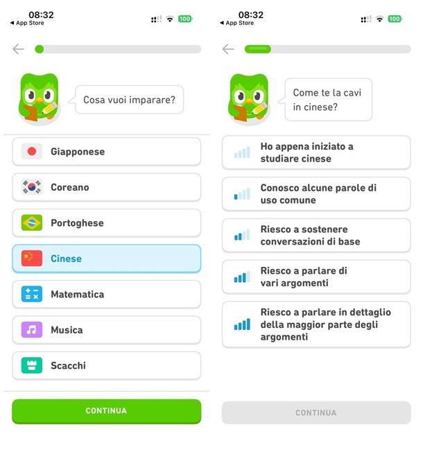 App per imparare il cinese