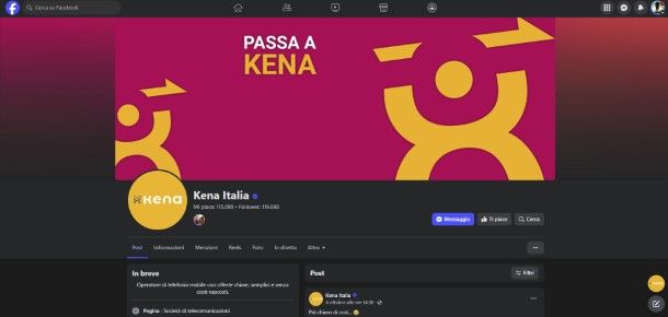 Kena Facebook