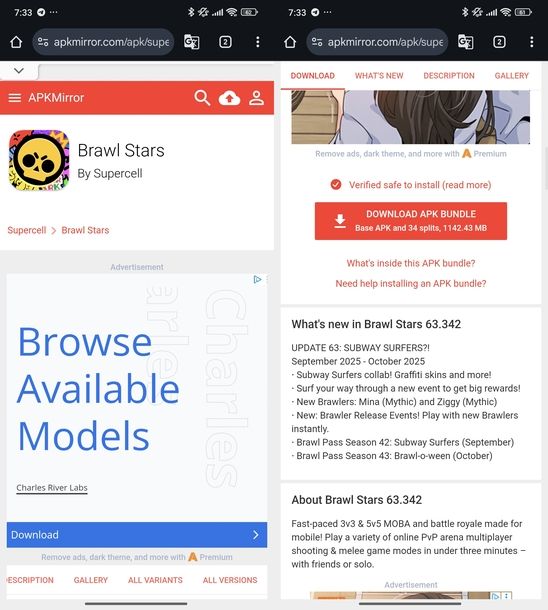 Aggiornare Brawl Stars APKMirror