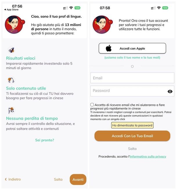 App per imparare il cinese