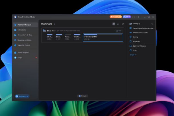 EaseUS Partition Master Free