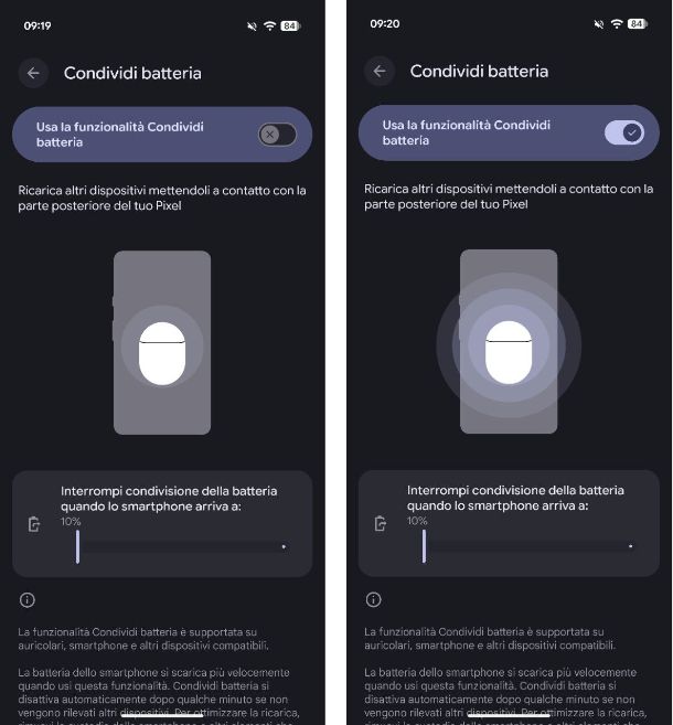 Come caricare un telefono con un altro telefono Google