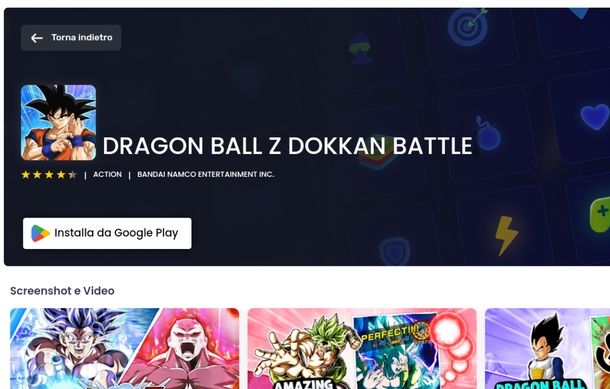 Scaricare Dokkan Battle su PC Windows