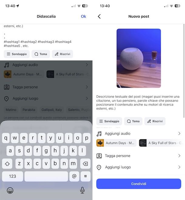 Come funzionano gli hashtag su Instagram