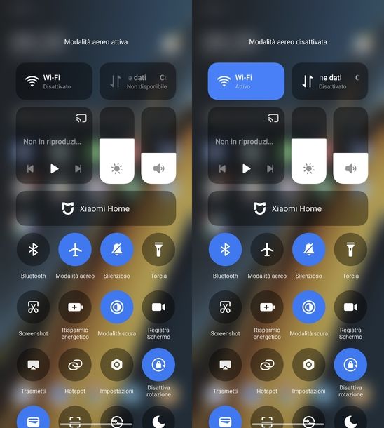 Attivare e disattivare modalità aereo Android