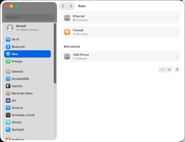Tethering USB iPhone